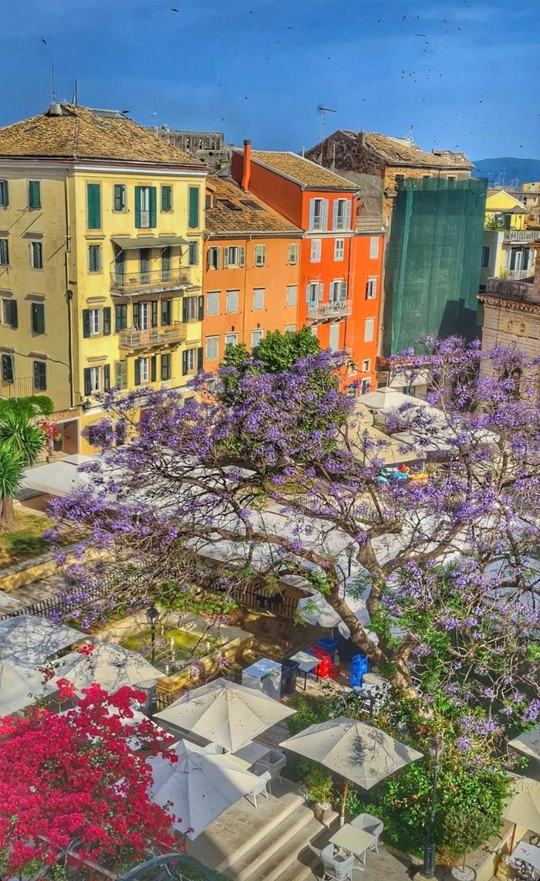 Old Town Hall Apartment Corfu  Eksteriør bilde